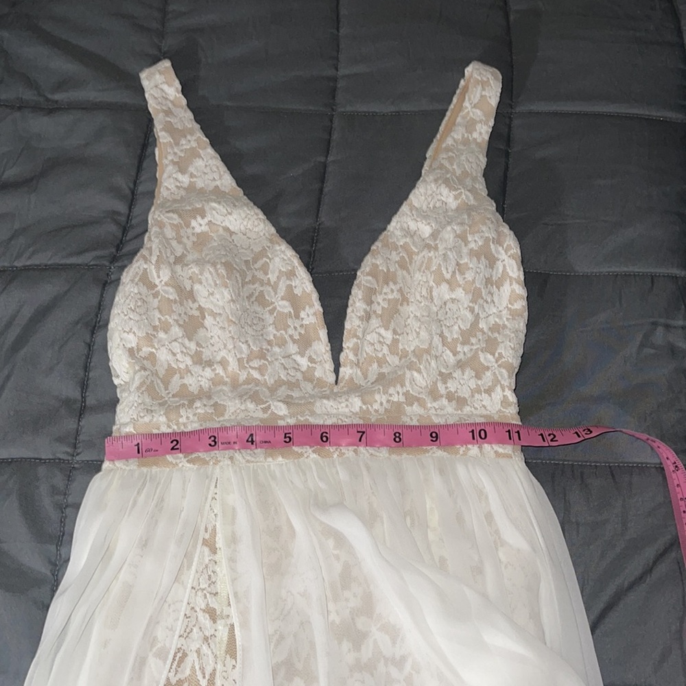 LULU’S Make Way for Wonderful Off White Lace Maxi Dress - Picture 14 of 16
